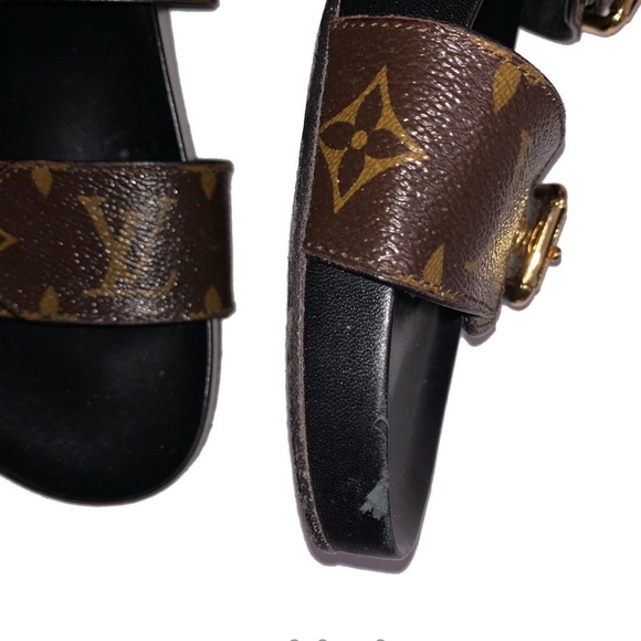 Louis Vuitton bom dia mules size 6 - Picture 3 of 4